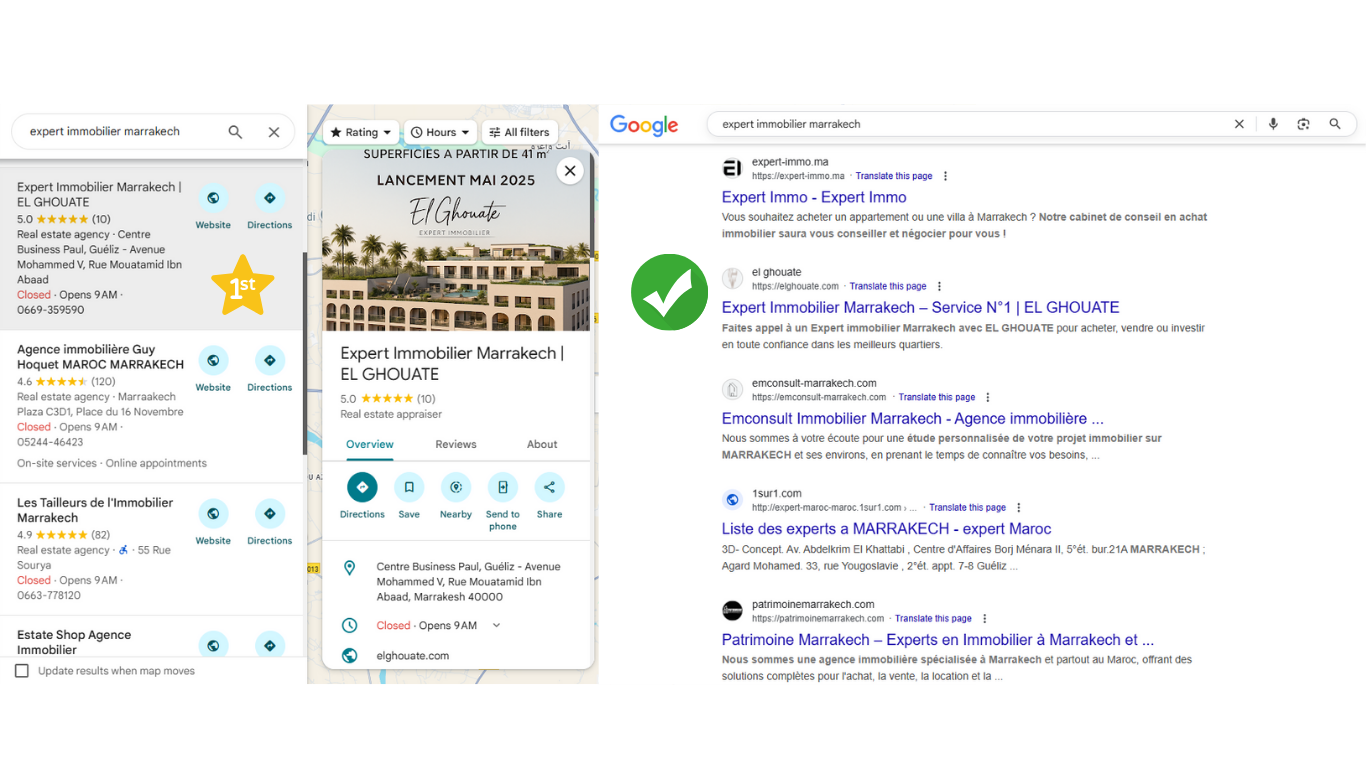 Agence seo marrakech